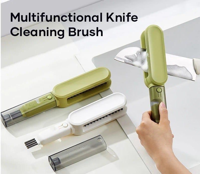 4 in 1 Multifunctional Knife Cleaning Brush